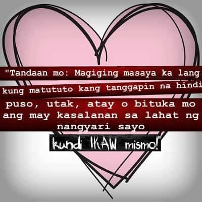 quotes on love failure in tagalog
