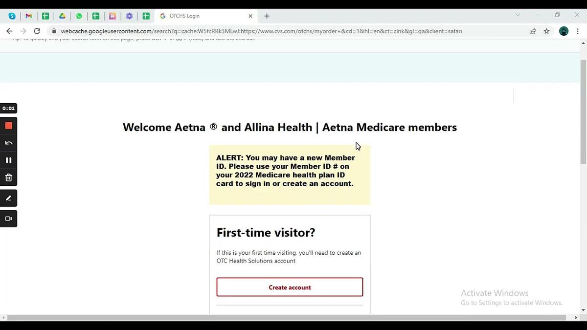 'Video thumbnail for cvs medicare login'