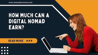 'Video thumbnail for How Much Money Can a Digital Nomad Earn'