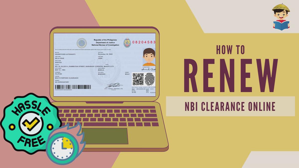 'Video thumbnail for How To Renew NBI Clearance Online'