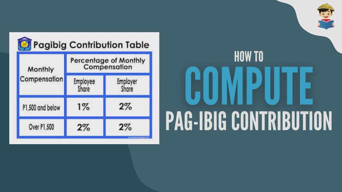 'Video thumbnail for How to Compute Pag-IBIG Contribution'