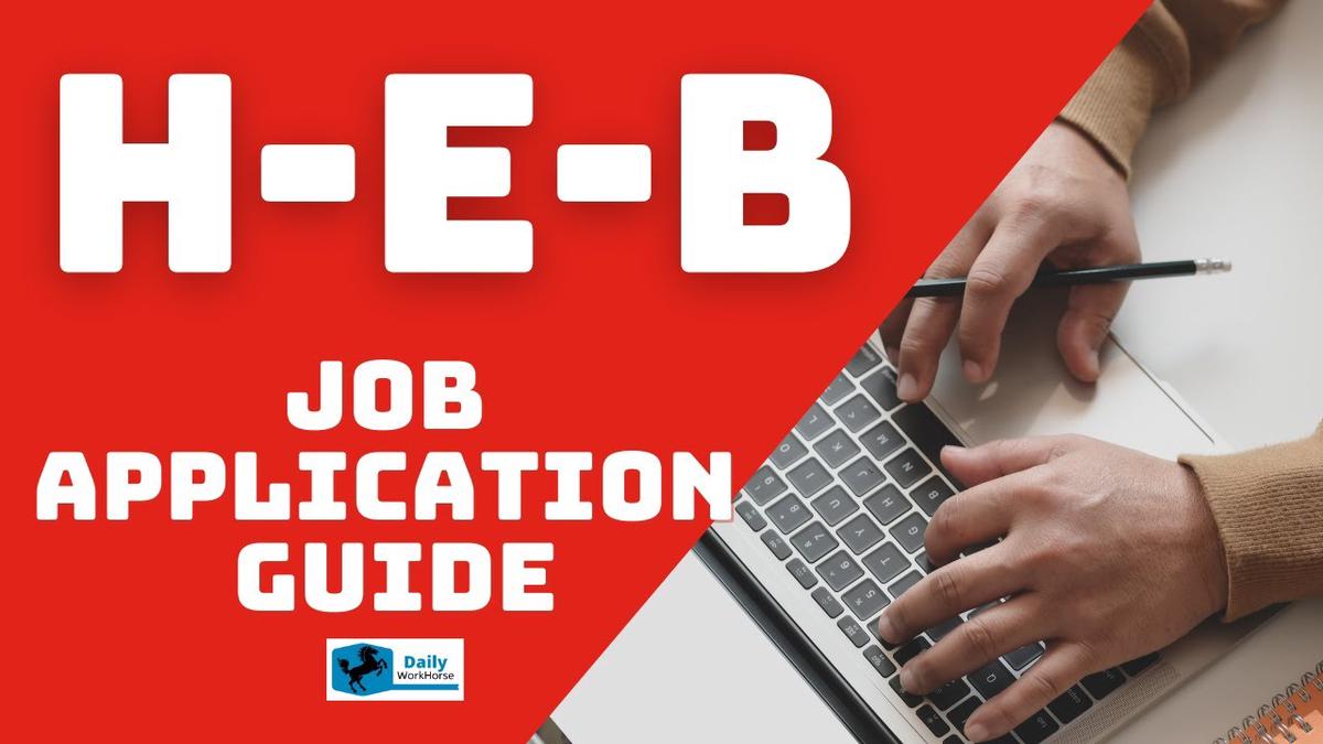 'Video thumbnail for H-E-B Job Application Guide'