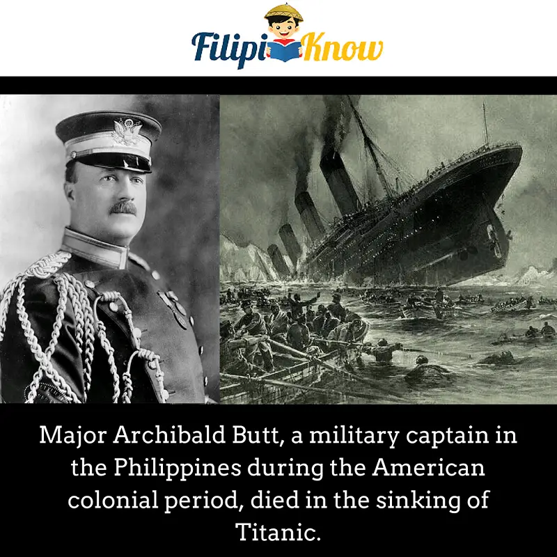 Major Archibald Butt Titanic