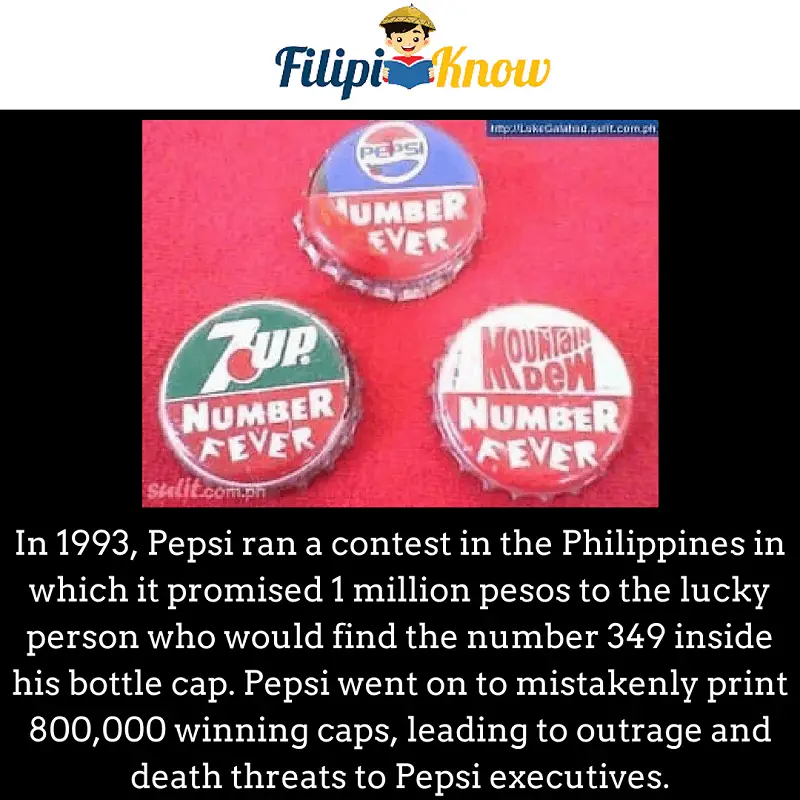 Pepsi number fever fiasco