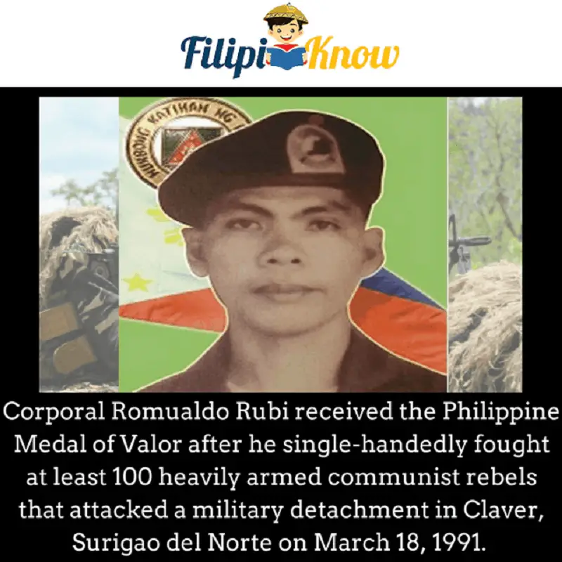 corporal romualdo rubi philippine hero