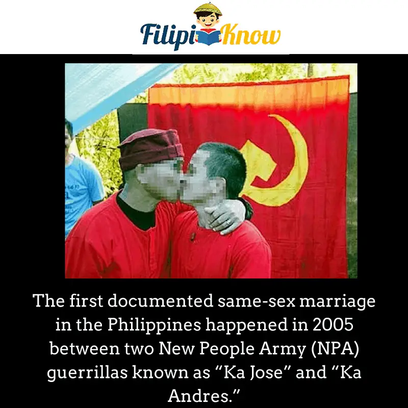 first same sex marriage in the Philippines