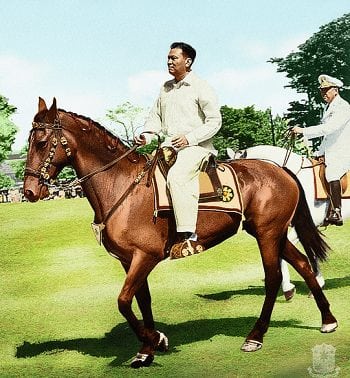President Ramon Magsaysay colored photo