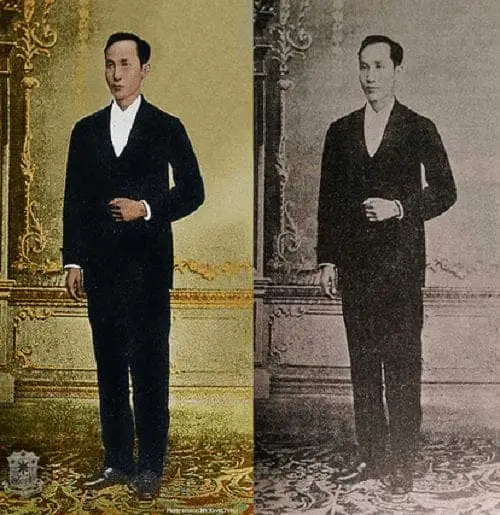 Apolinario Mabini colorized graduation picture