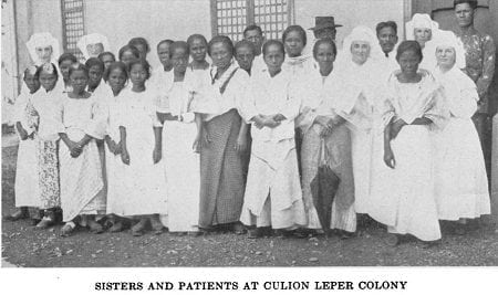 Patients at Culion Leper Colony