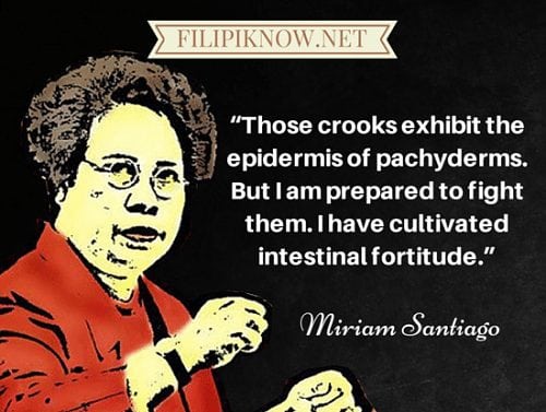 miriam santiago famous quotes