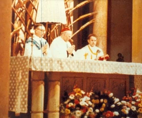 Pope John Paul II at the Baclaran Church in February 1973 9 Surprising Facts About Papal Visits To The Philippines