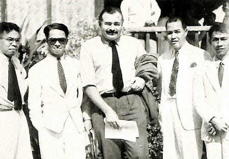 Ernest Hemingway in Manila
