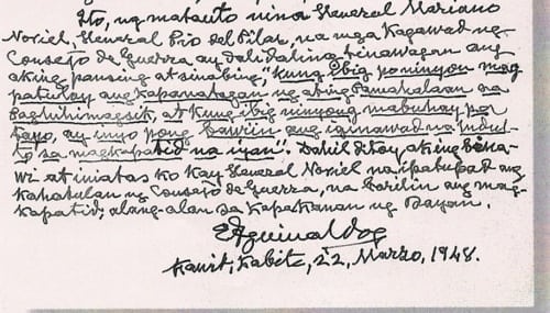 This Letter Reveals Who Really Killed Andres Bonifacio