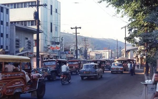 Rizal Avenue, Olongapo, late 1960s