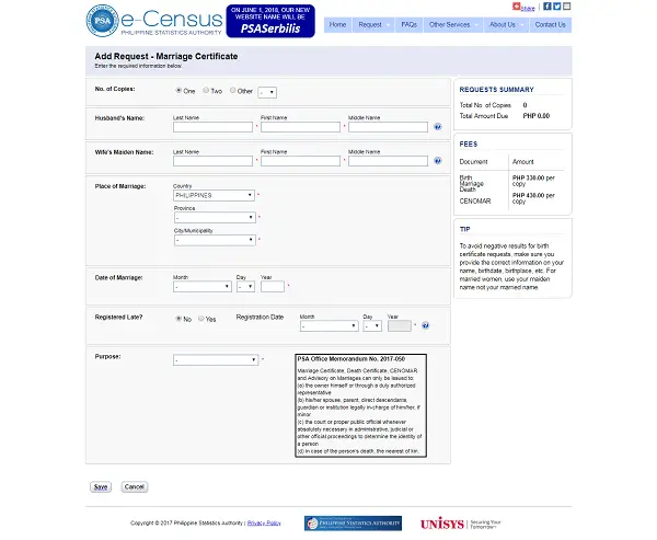 getting marriage certificate in the philippines