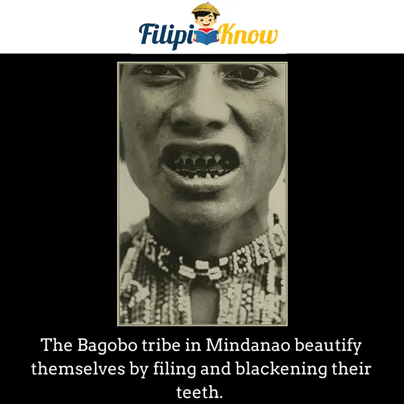 bagobo woman teeth filing and blackening 70 Amazing Trivia and Facts About the Philippines that Will Blow Your Mind (Part II)