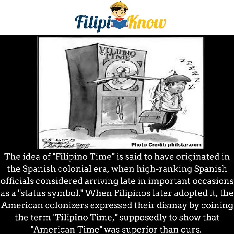 filipino time