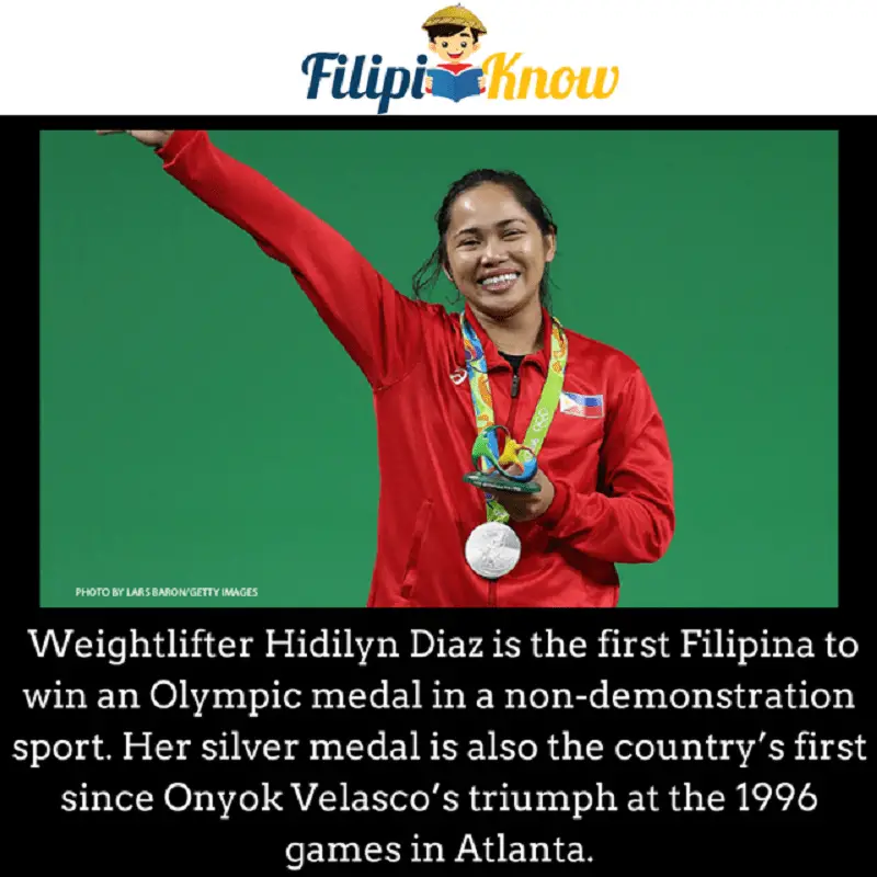 hidilyn diaz olympic silver medal weightlifting