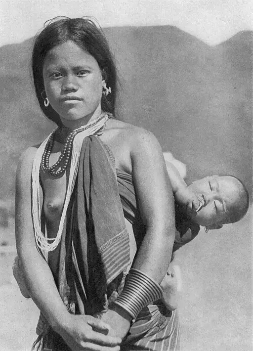 ifugao woman and child