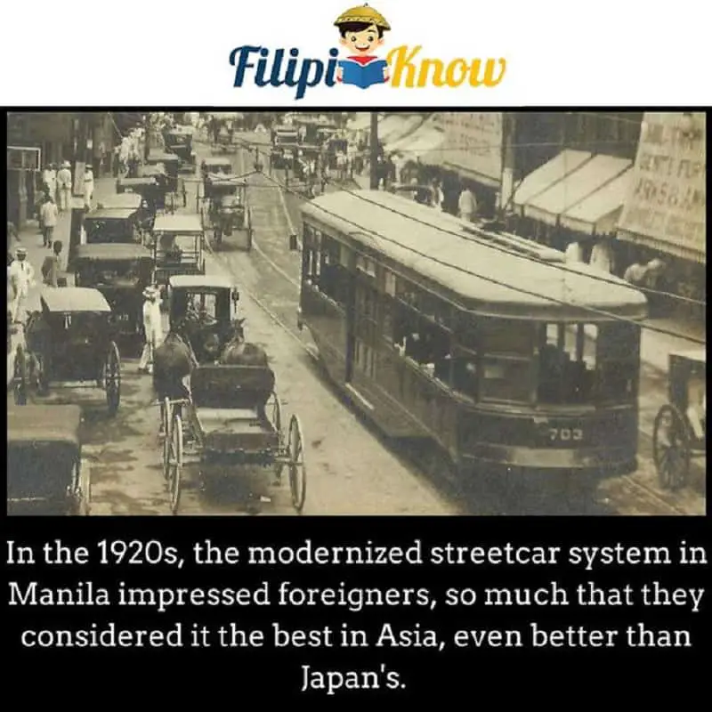 manila streetcar or tranvia system