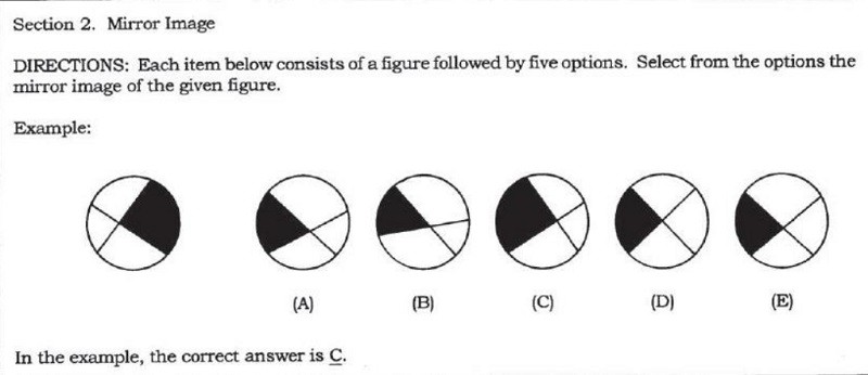 nmat reviewer mirror image