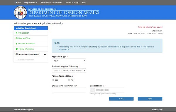 philippine-passport-appointment-application-information