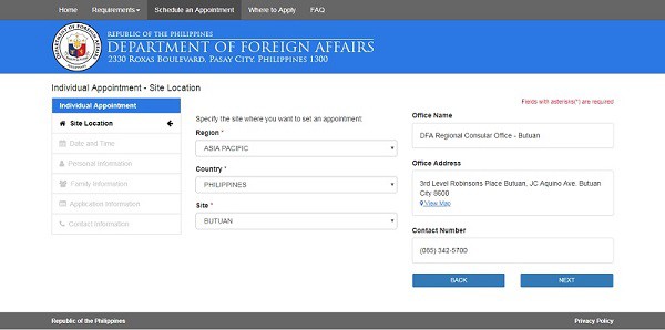 philippine-passport-appointment-site-location