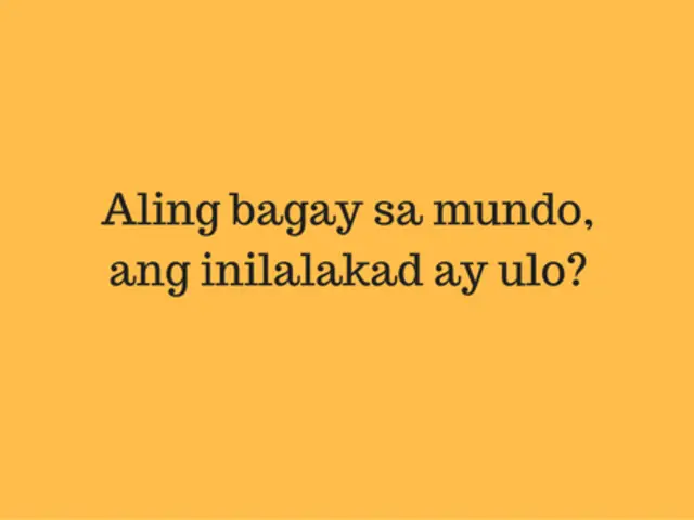 Bugtong, Bugtong: Can You Answer These Tricky Pinoy Riddles? – FilipiKnow