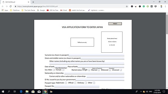 form guide visa application japan Visa: Application Guide and Japan to The Complete 2019