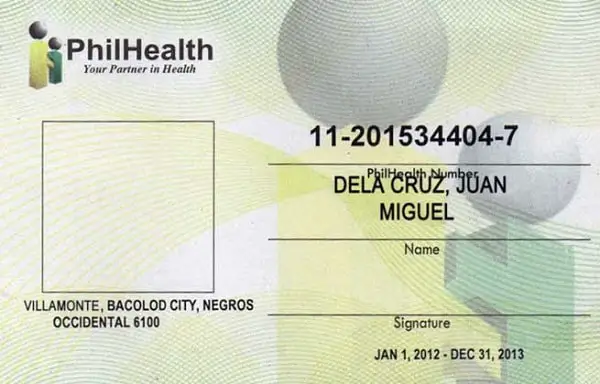 philhealth id 1