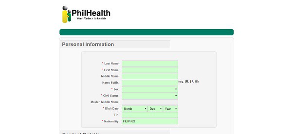 Online Registration Philhealth