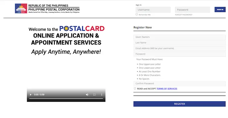 how to get postal id 2