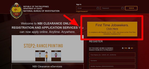 nbi clearance for fresh graduates free 1