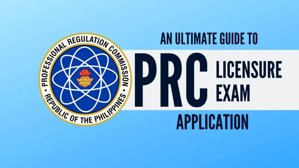 How To Apply for PRC Licensure Examination Online: An Ultimate Guide