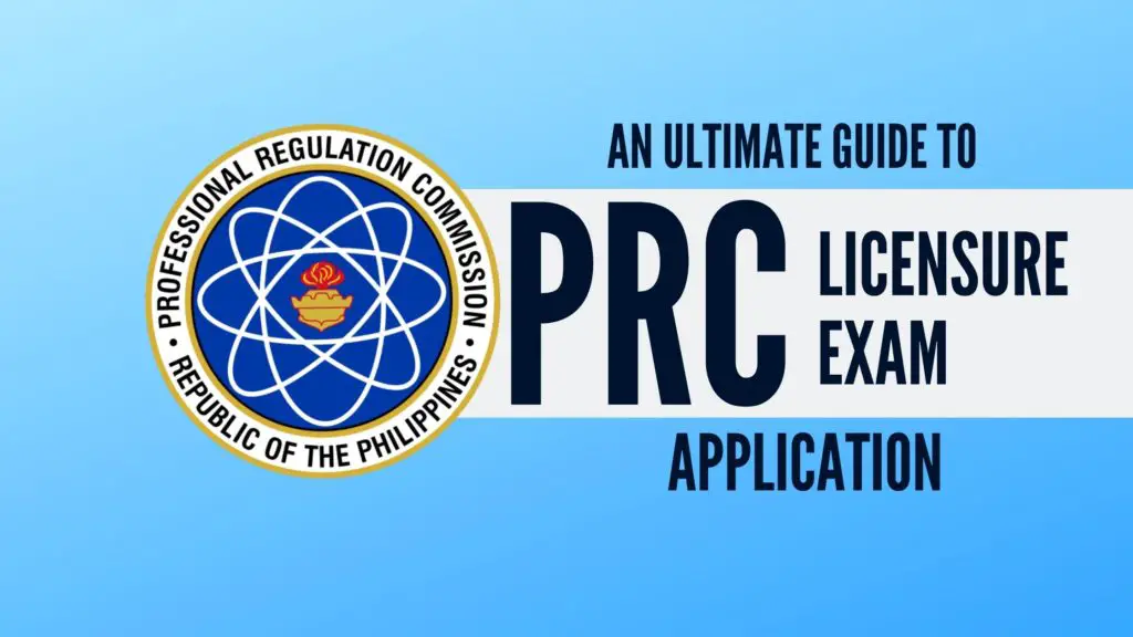 prc online application for board examinees