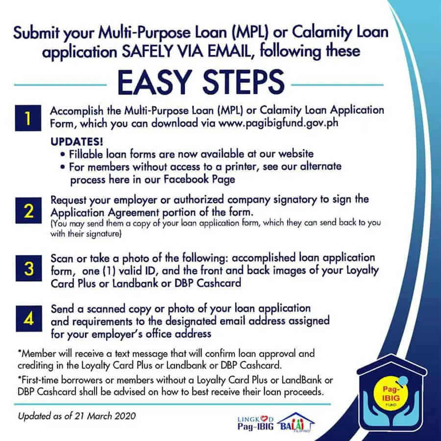 How To Apply For Pag Ibig Calamity Loan Updated April 2020