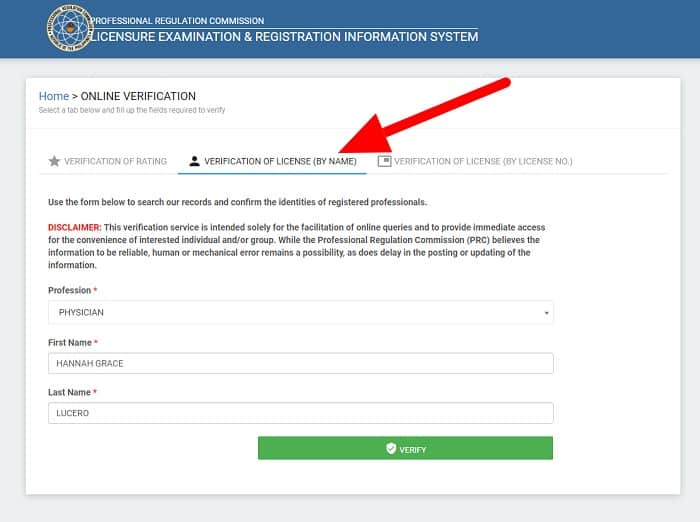 PRC Verification of Rating 2023: How To Check Your Board Exam Rating ...