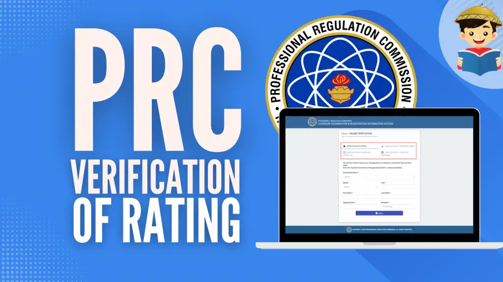 PRC Verification of Rating 2025: How To Check Your Board Exam Rating Online