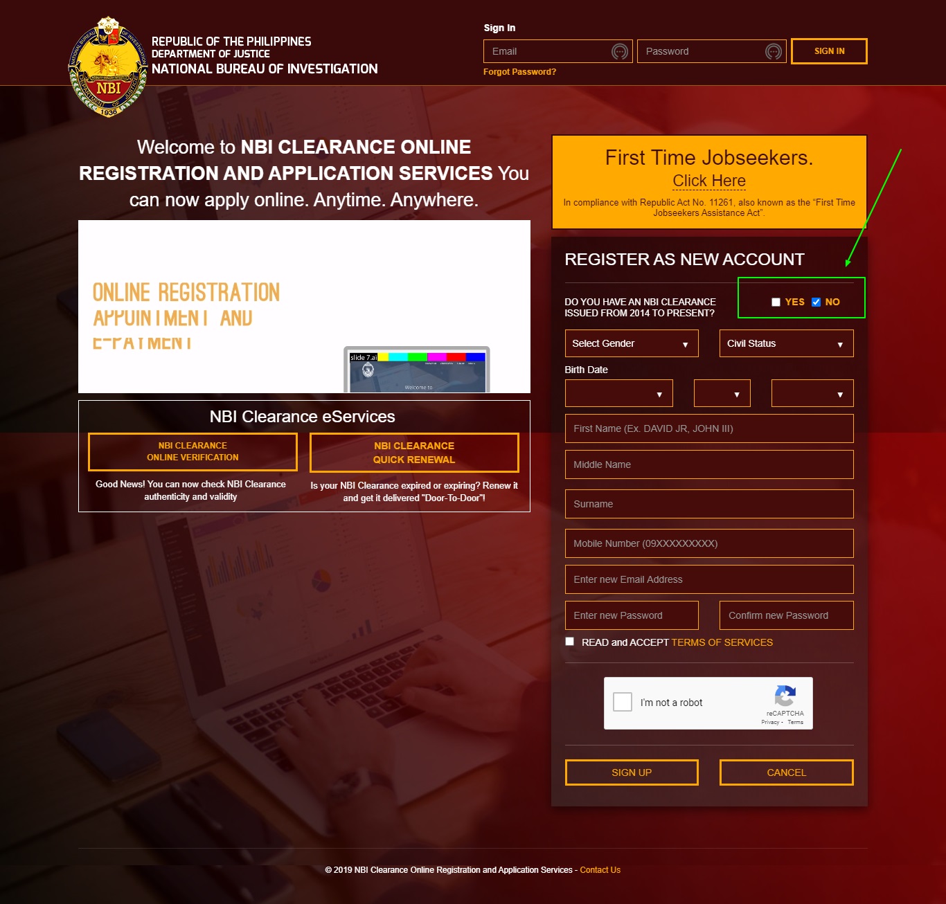 how to get nbi clearance online in the philippines 2