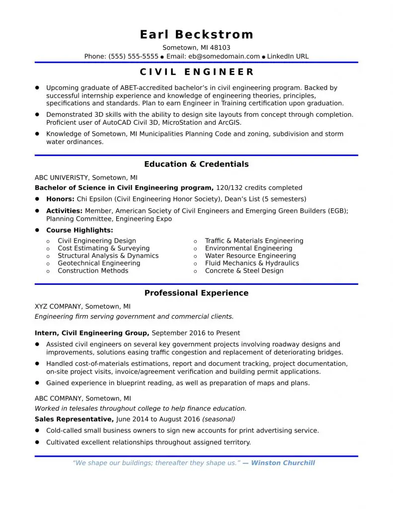 Skills Of Civil Engineer