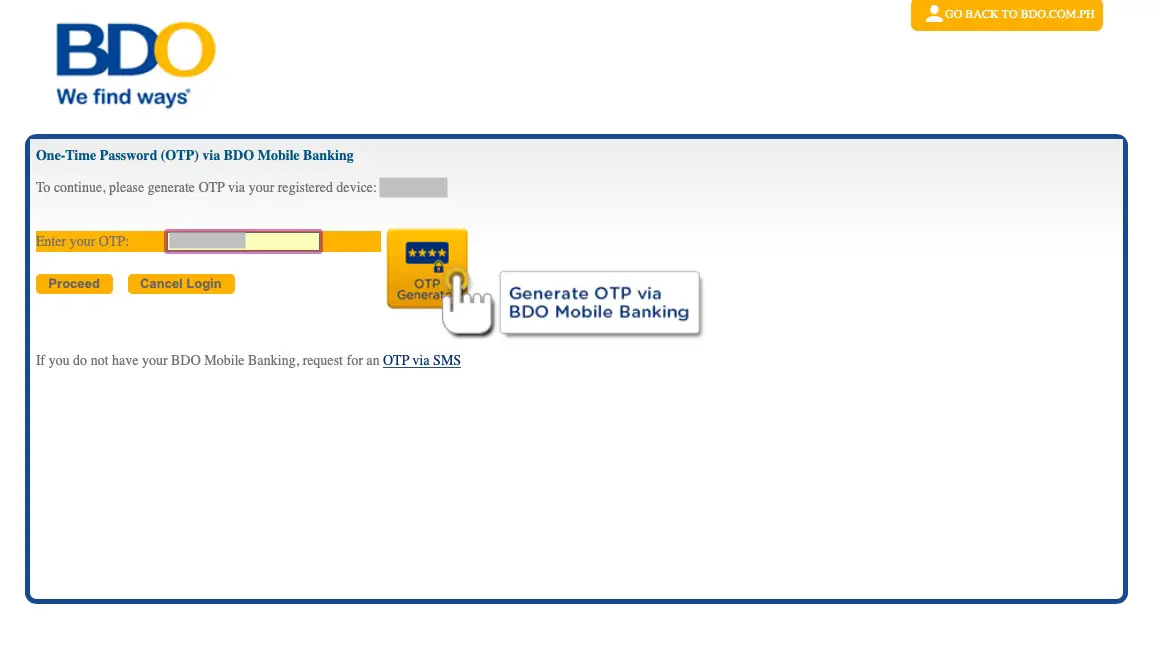 how to transfer money from bdo to gcash 2