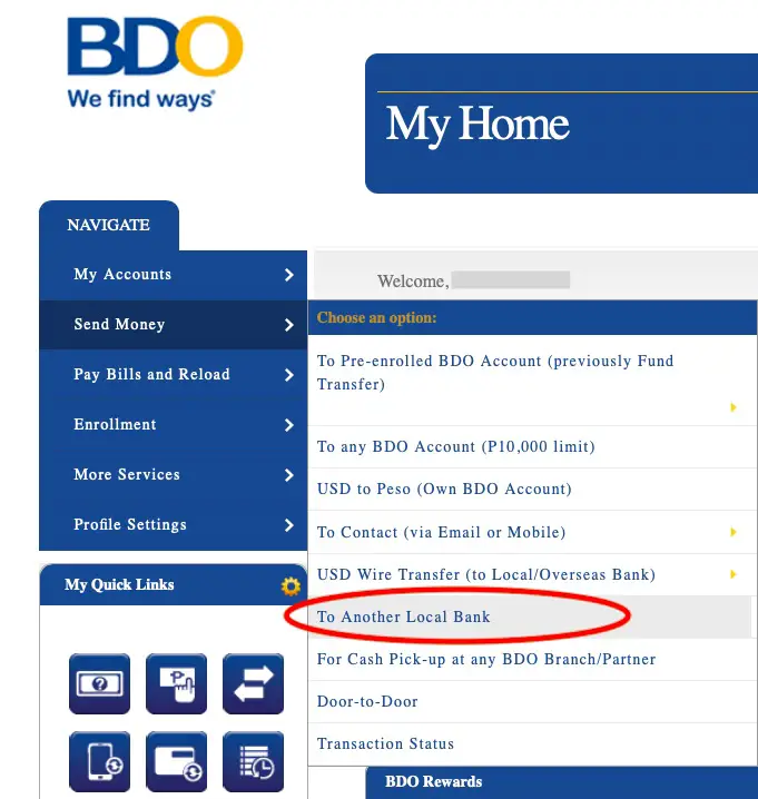 how to transfer money from bdo to gcash 3