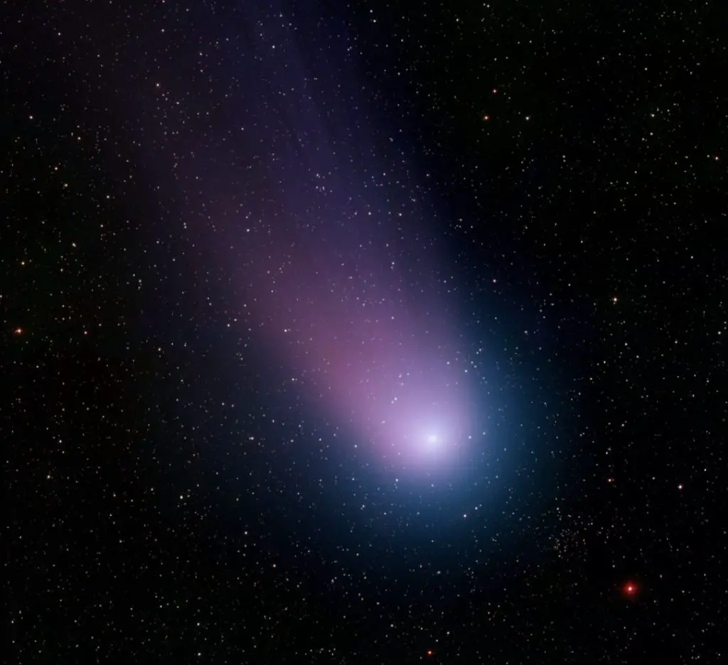 Image of Comet NEAT captured by the Kitt Peak National Observatory in Arizona