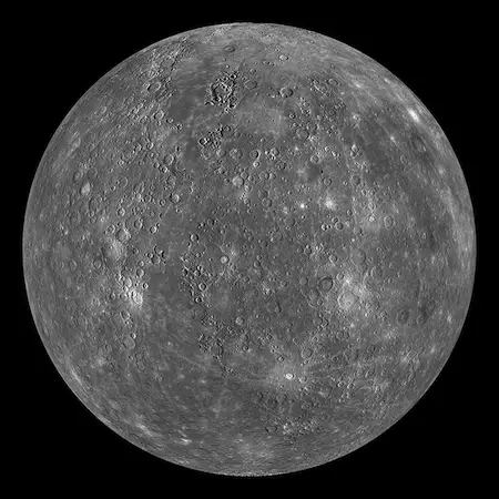 Picture of Mercury taken by NASA Visualization Technology Applications and Development (VTAD)