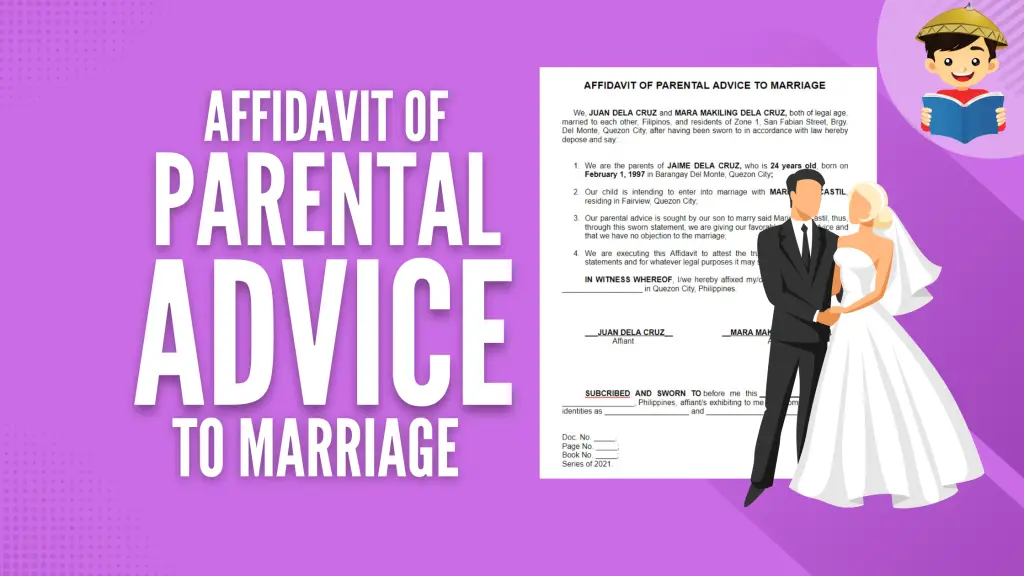 Parental Advice for Marriage Philippines (Free Sample)