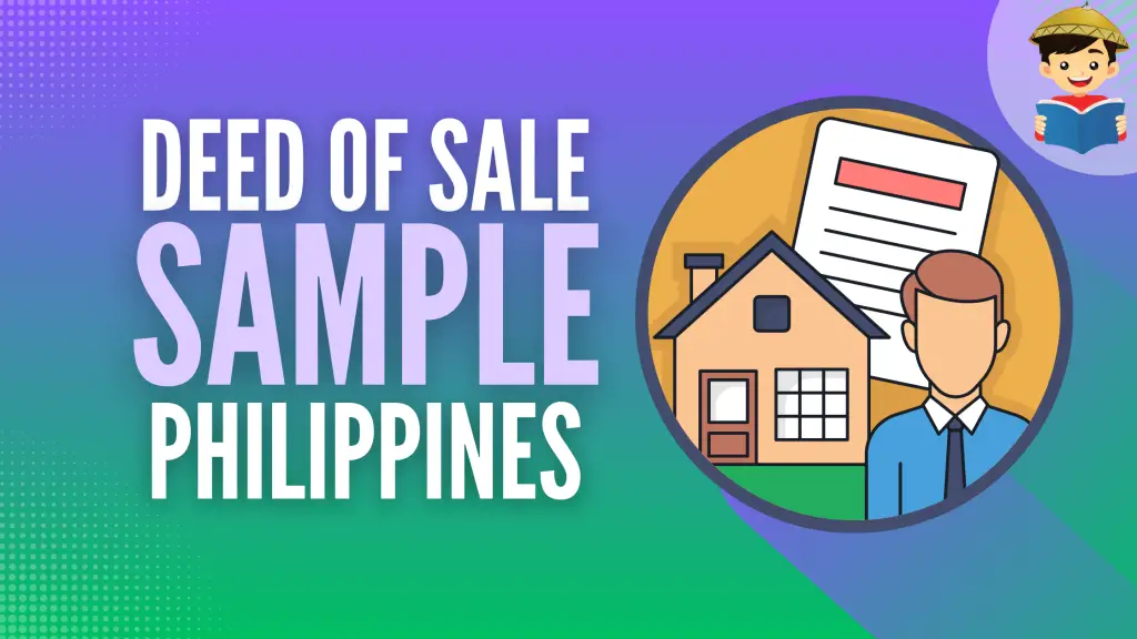 Deed of Sale Sample Philippines (Free Download)