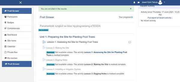 tesda free online courses 11