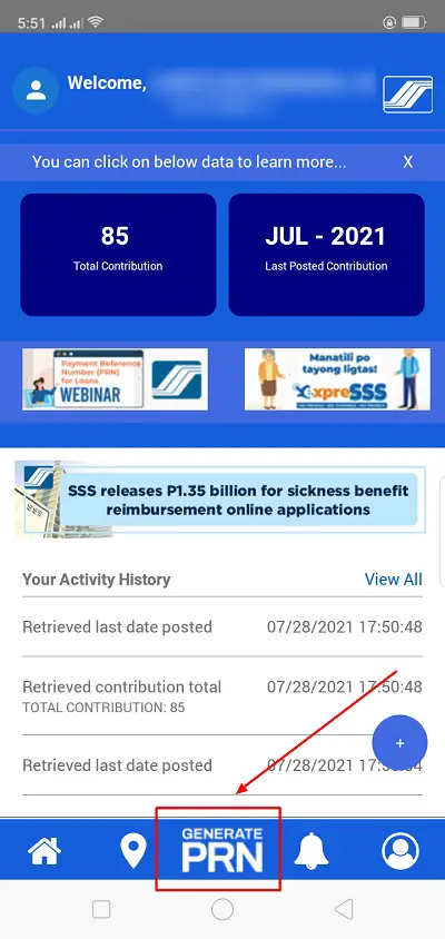 how to change amount of sss contribution online 7