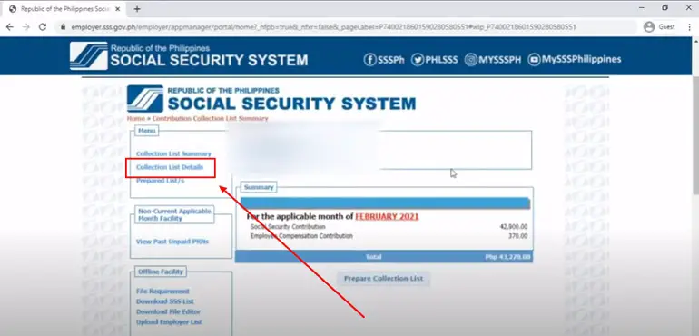 how to change employee contribution in sss 4