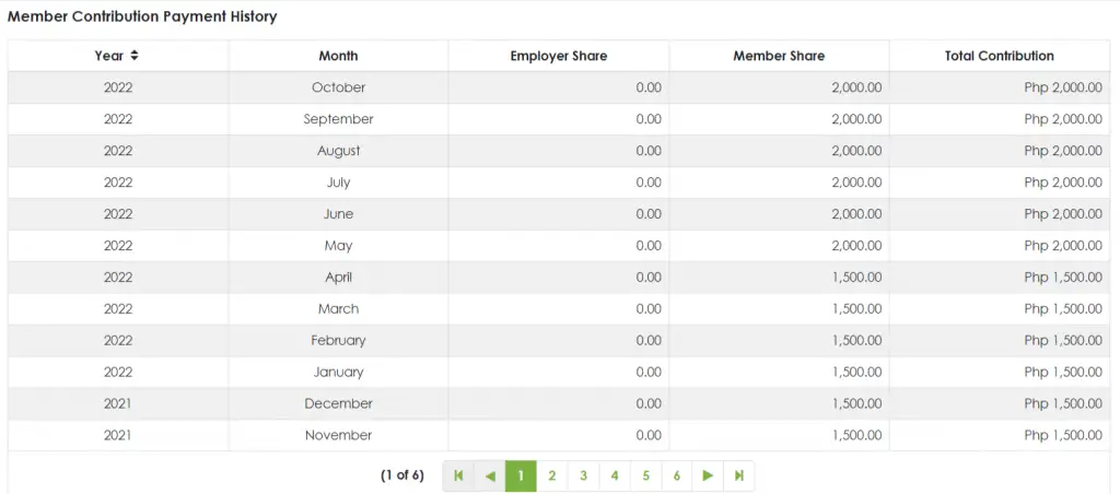 how to check philhealth contribution via the philhealth online member portal 3